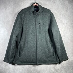 Polo Ralph Lauren‎ Sweater Mens 2XL Gray Knit Sweater Casual Outdoors Preppy